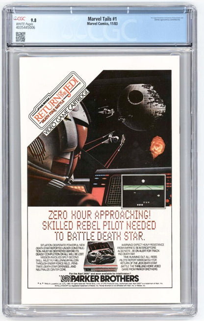 Marvel Tails #1  CGC 9.8  1st App. of Spider-Ham