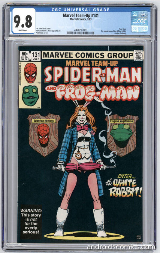 Marvel Team-Up #131 CGC 9.81st App. of White Rabbit