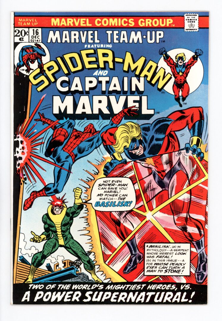 Marvel Team-Up #16  VF-  1st appearance and origin of Basilisk