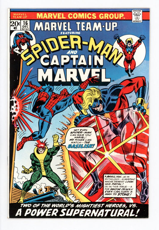 Marvel Team-Up #16  VF-  1st appearance and origin of Basilisk