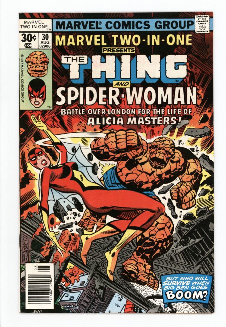 Marvel Two-in-One #30  FN/VF  2nd appearance of Spider-Woman