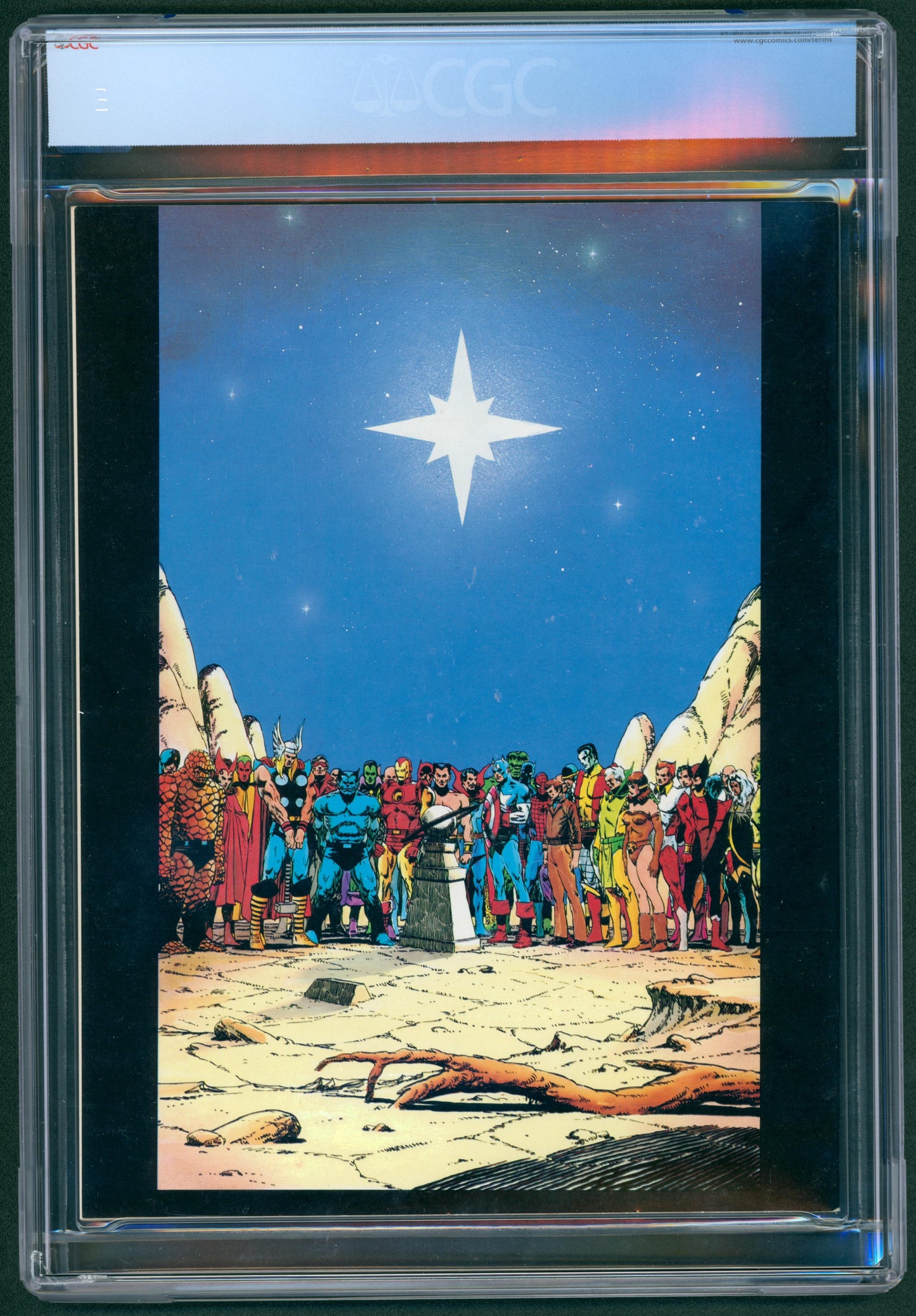 Marvel Graphic Novel #1  CGC 9.6  4th Print  "Death" of Captain Marvel