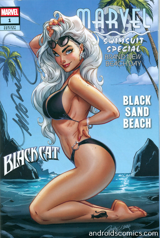 Marvel Swimsuit Special Brand New Beach Day J Scott Campbell Signed D Cover