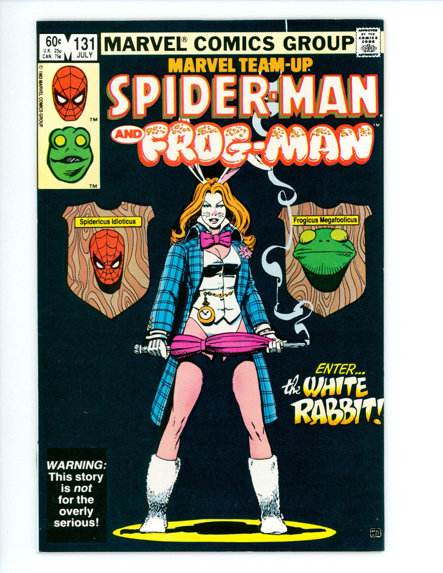 Marvel Team-Up #131 NM- 1st App. of White Rabbit