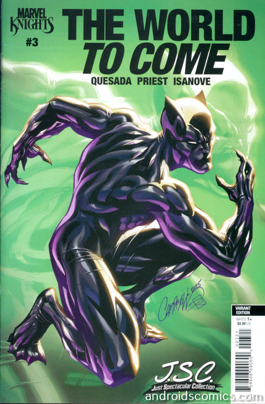 Marvel Knights: The World To Come #3 J. Scott Campbell Just Spectacular Collection Variant