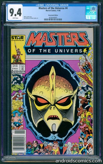 Masters of the Universe #4 CGC 9.4