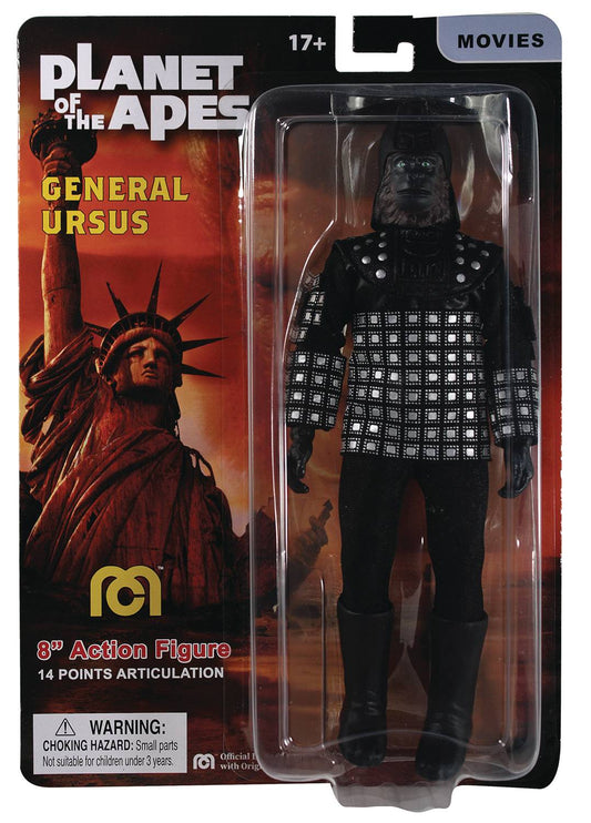 MEGO PLANET OF THE APES GENERAL URSUS 8IN AF
