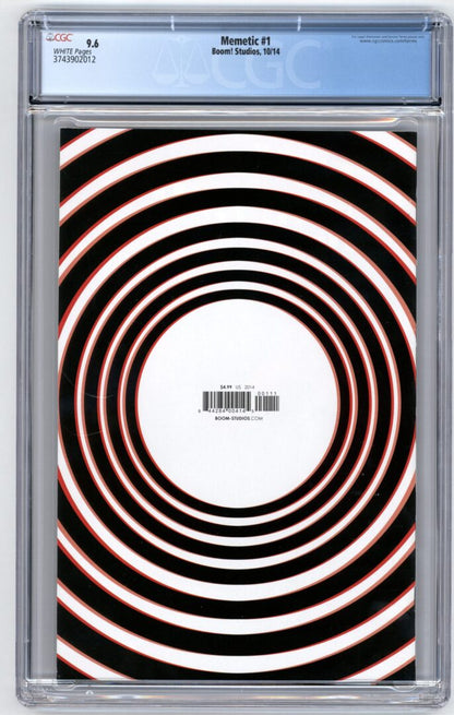 Memetic #1  CGC 9.6  1st appearance of Aaron Sumner
