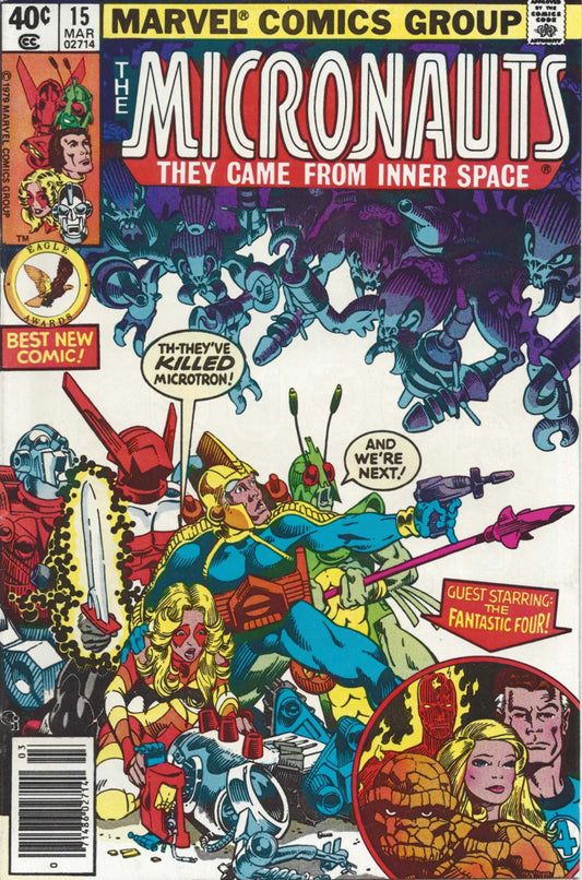 Micronauts #15  FN-  Death of Microton