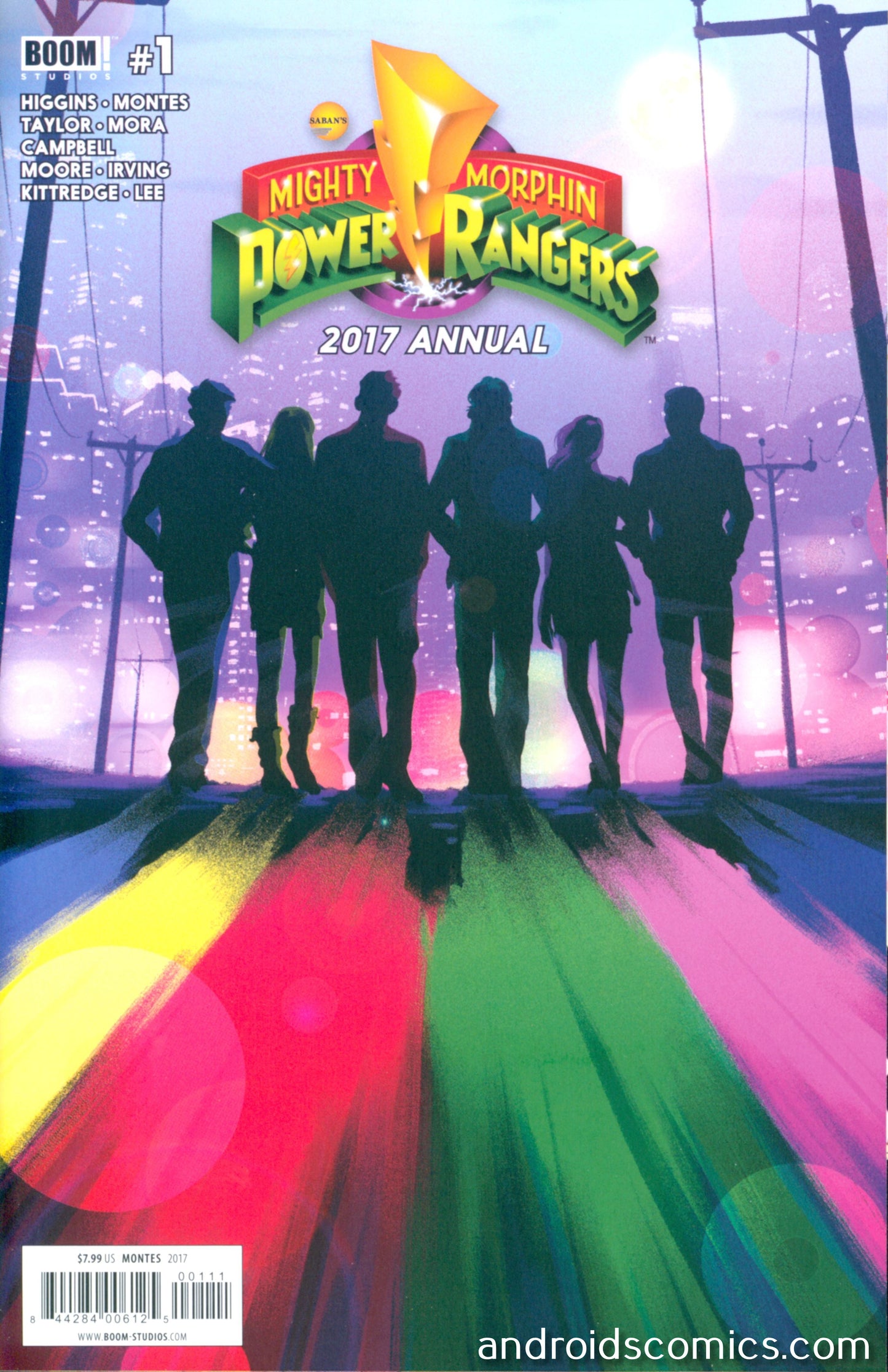 Mighty Morphin Power Rangers 2017 Annual #1