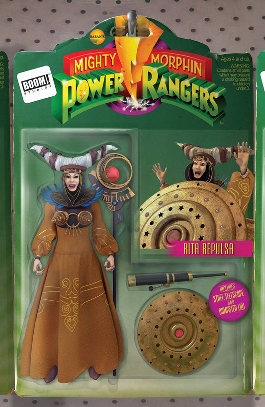 Mighty Morphin Power Rangers #10  Action Figure Variant