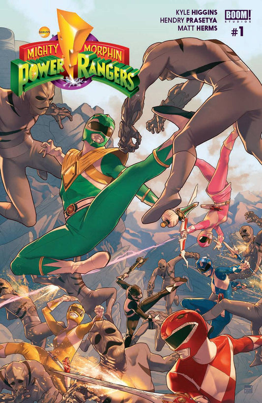 Mighty Morphin Power Rangers #1 Main Cover NM