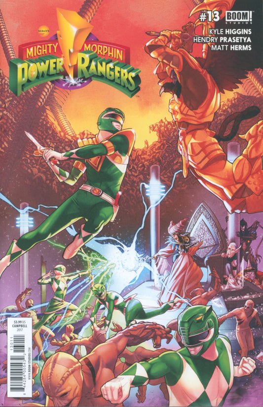 Mighty Morphin Power Rangers #13 Main Cover