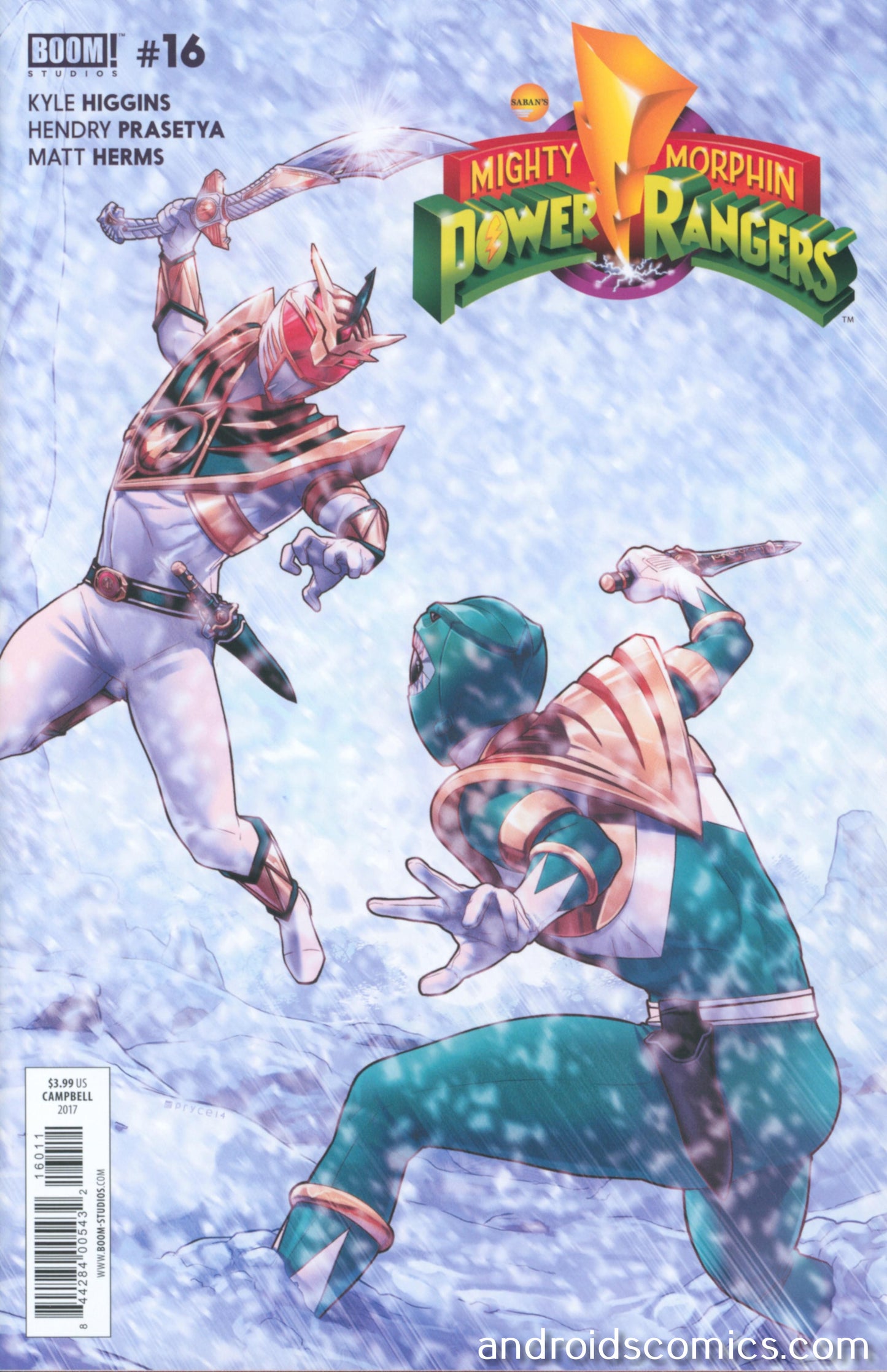 Mighty Morphin Power Rangers #16 Main Cover