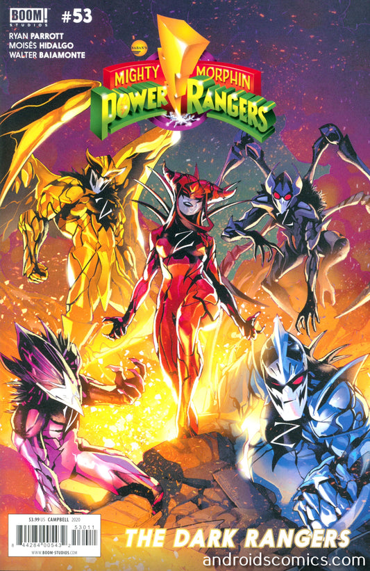 Mighty Morphin Power Rangers #53 Cover A Campbell