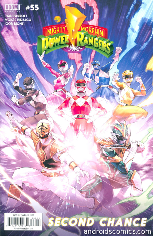Mighty Morphin Power Rangers #55 Cover A Main