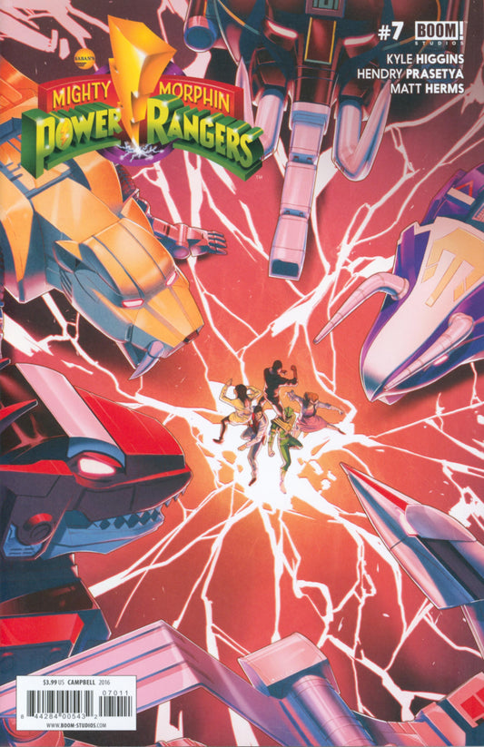 Mighty Morphin Power Rangers #7 Main Cover