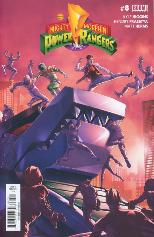 Mighty Morphin Power Rangers #8 Main Cover