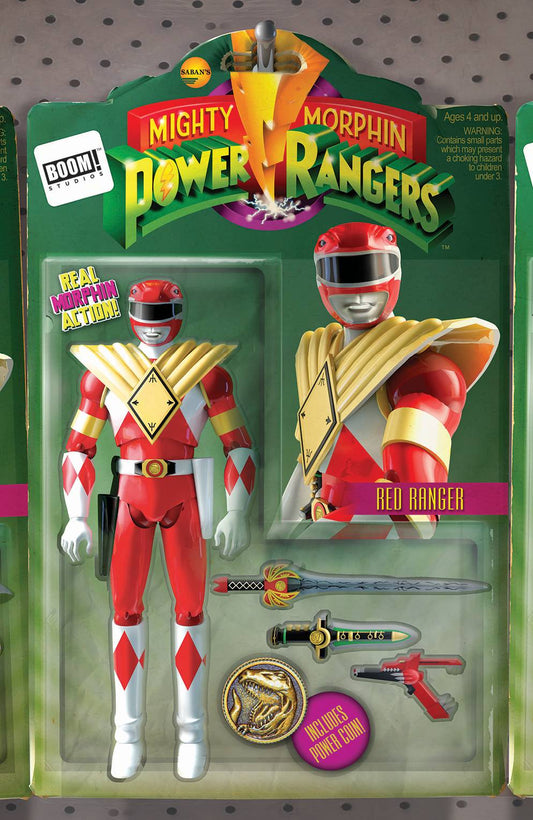 Mighty Morphin Power Rangers #8  Action Figure Variant