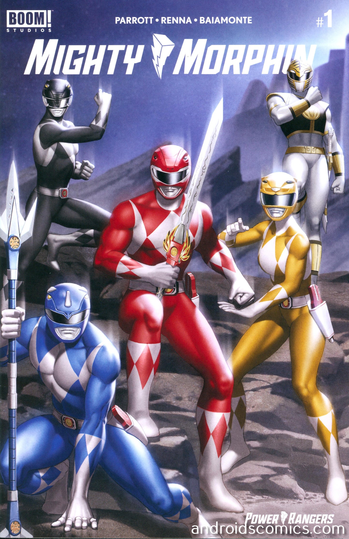 Mighty Morphin #1 Cover C Yoon Connecting Variant