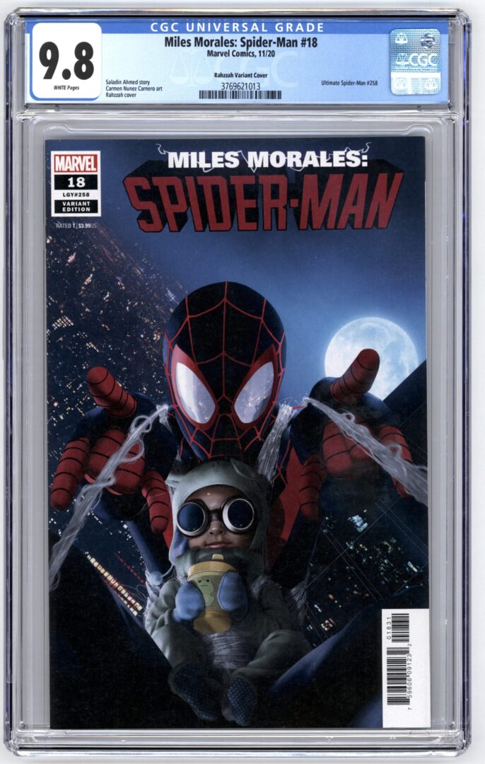 Miles Morales: Spider-Man #18  CGC 9.8  1st full appearance Miles Morales clone