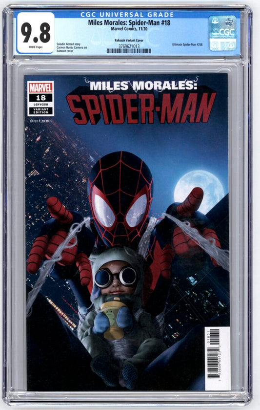 Miles Morales: Spider-Man #18  CGC 9.8  1st full appearance Miles Morales clone