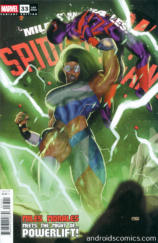 Miles Morales: Spider-Man #33 Taurin Clarke Variant