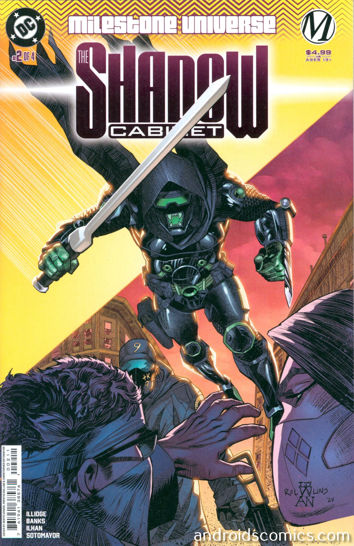 Milestone Universe The Shadow Cabinet #2 (Of 4) Cover A Denys Cowan