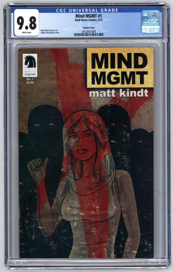 Mind MGMT #1  CGC 9.8  Variant