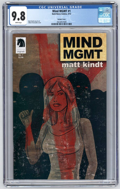 Mind MGMT #1  CGC 9.8  Variant