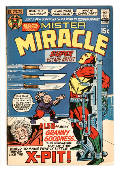Mister Miracle #2  VG/FN  1st appearance of Granny Goodness