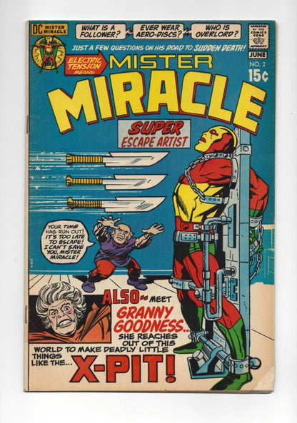 Mister Miracle #2  VG/FN  1st appearance of Granny Goodness