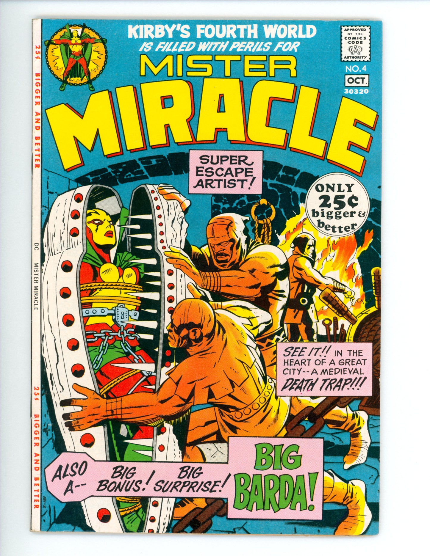Mister Miracle #4 FN/VF 1st App. of Big Barda
