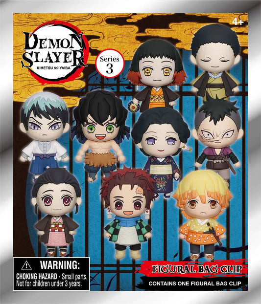 Demon Slayer Series 3 Character Bag Clip Blind Bag