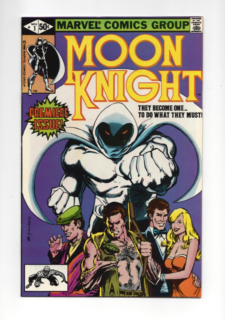 Moon Knight #1  VF-  1st appearance of Raoul Bushman