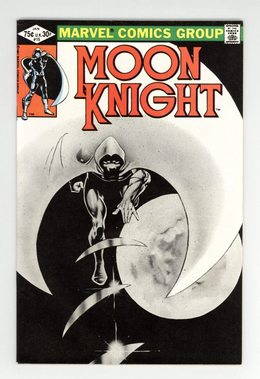 Moon Knight #15  VF  1st appearance of Xenos