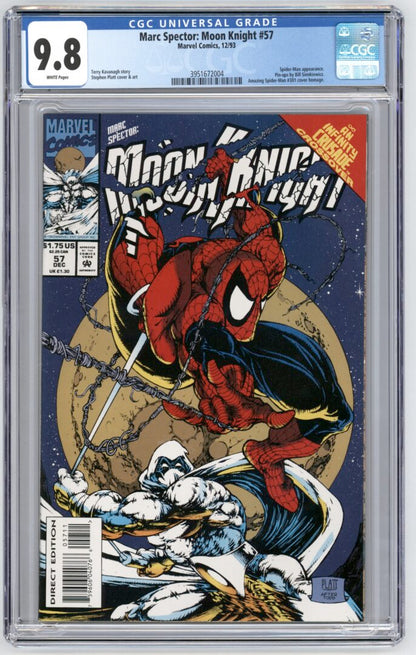 Marc Spector Moon Knight #57  CGC 9.8
