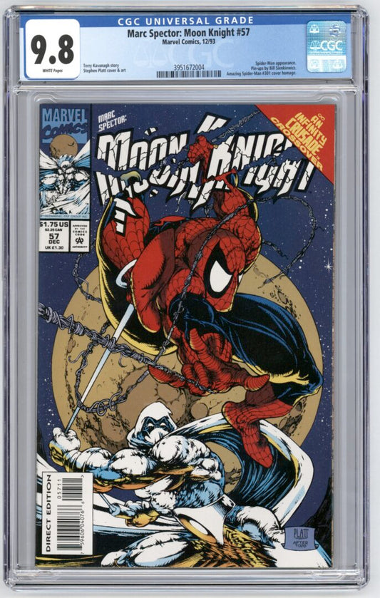 Marc Spector Moon Knight #57  CGC 9.8