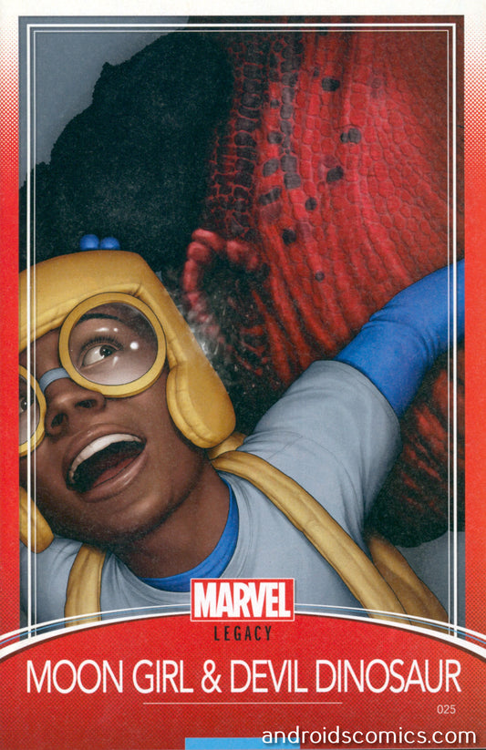 Moon Girl And Devil Dinosaur #25 Trading Card Leg