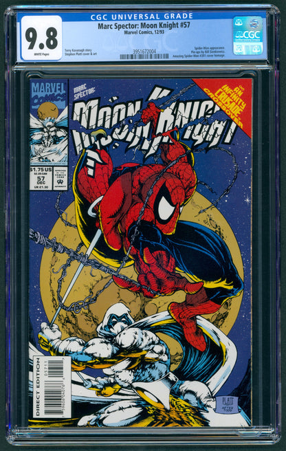 Marc Spector Moon Knight #57  CGC 9.8