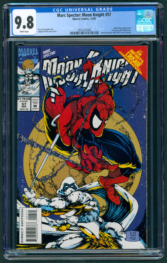 Marc Spector Moon Knight #57  CGC 9.8