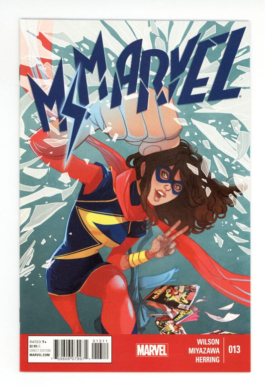 Ms. Marvel #13  Cover A  NM-  1st appearance of Kamran