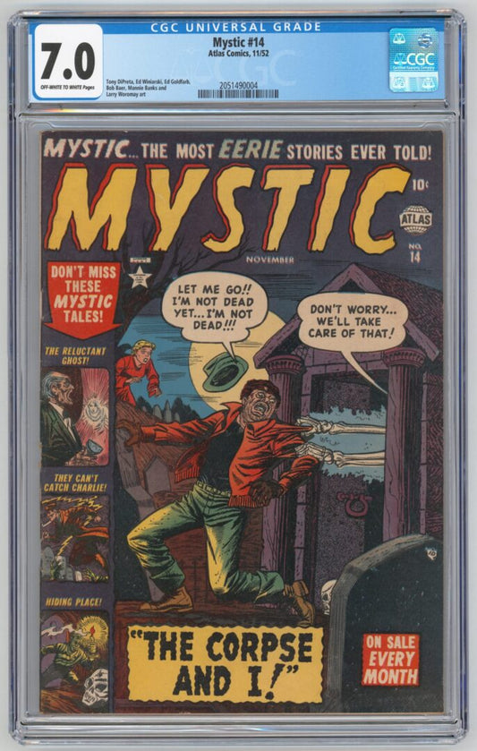 Mystic #14  CGC 7.0