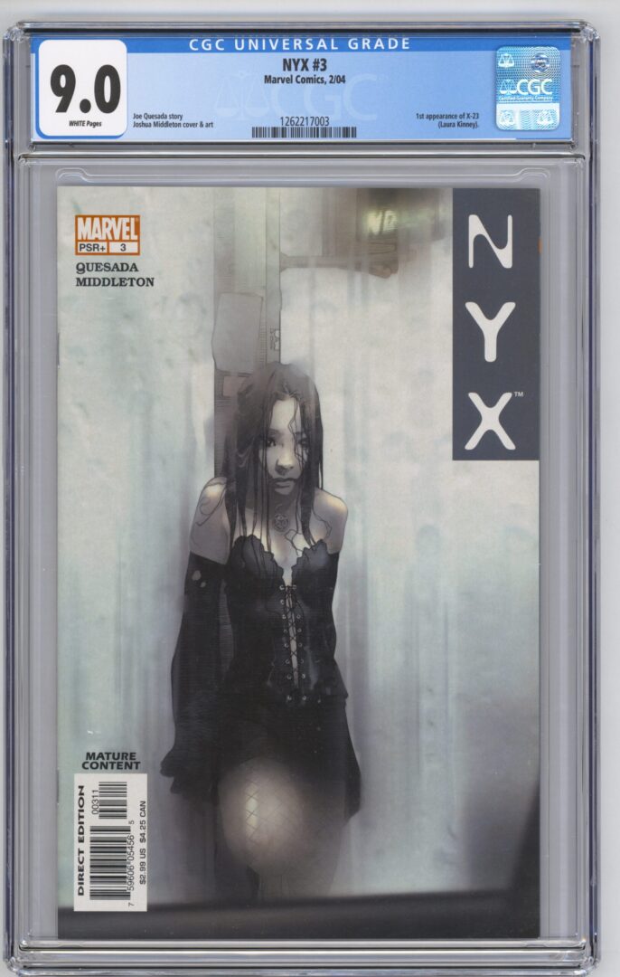 NYX #3  CGC 9.0  1st App. of X-23 (Laura Kinney)