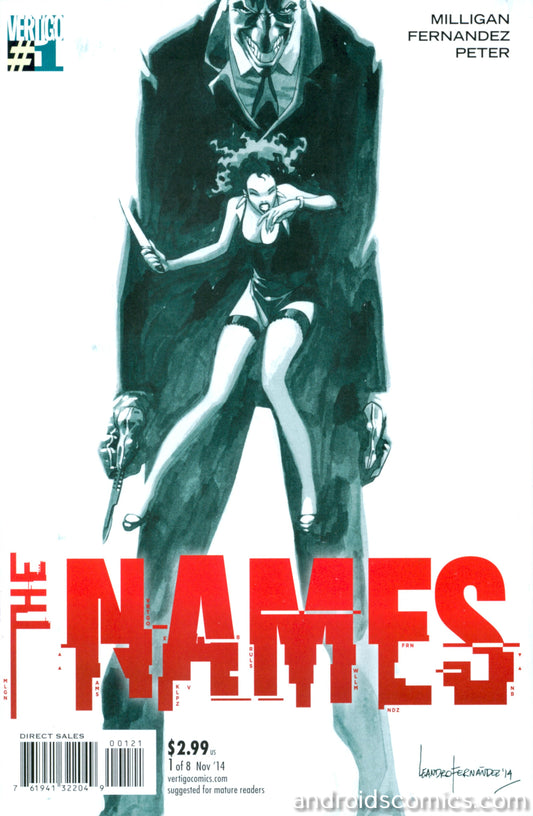 Names #1 (Of 8) Variant Edition (Mature)