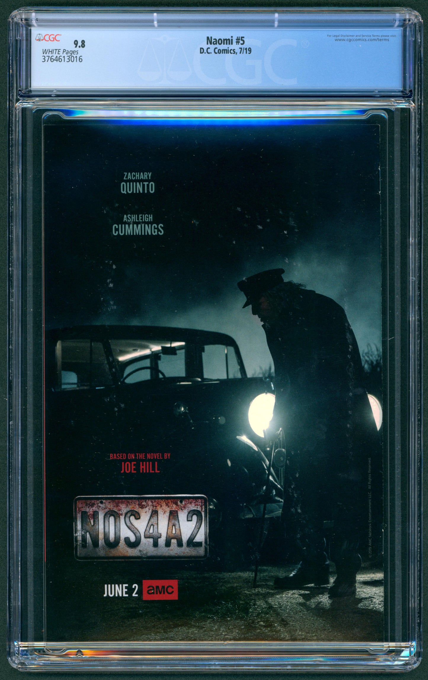Naomi #5  CGC 9.8  1st App. of Zumbado