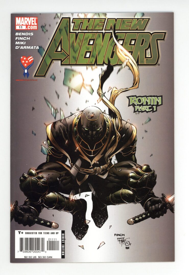 New Avengers #11  NM-  1st appearance of Ronin
