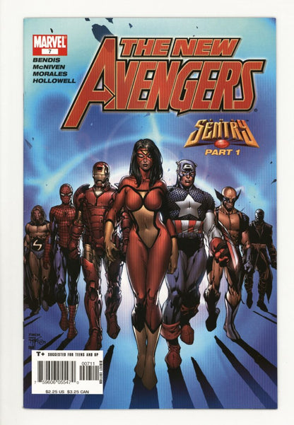 New Avengers #7  VF/NM  1st appearance of the Illuminati
