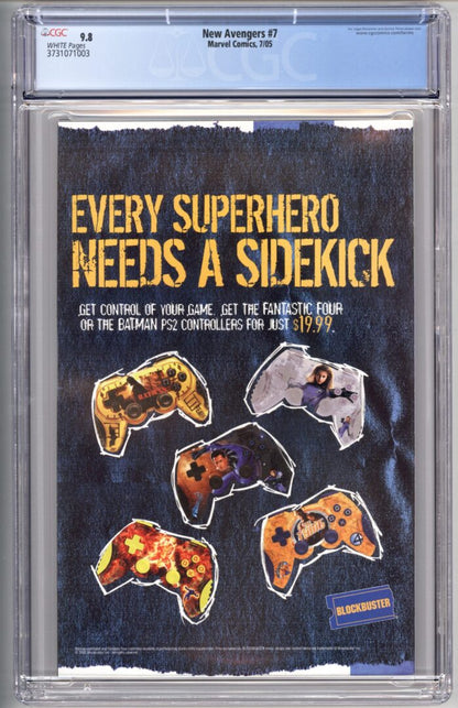 New Avengers #7  CGC 9.8  1st appearance of the Illuminati
