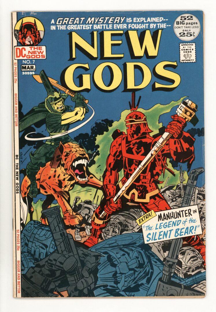 New Gods #7  VG/FN  1st App. of Steppenwolf